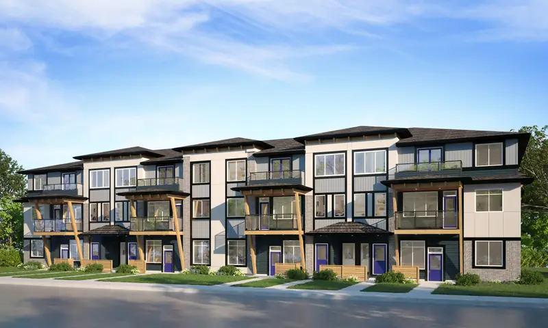 Artist’s rendering — Rohit townhomes in Glenridding