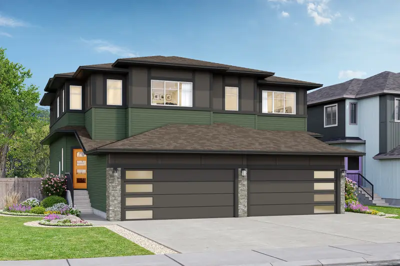 Artist’s rendering — Landon and Cooper duplexes in Cambrian