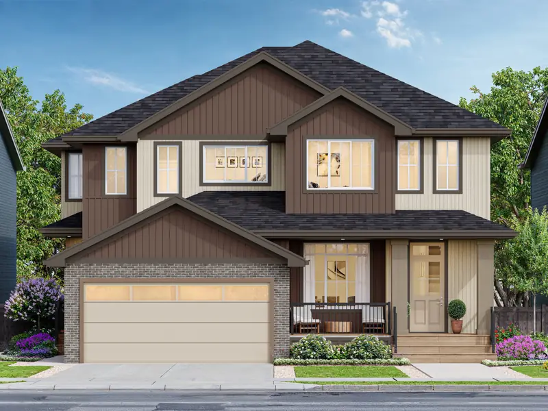 Artist’s rendering — Landon and Talo duplexes in Kinglet