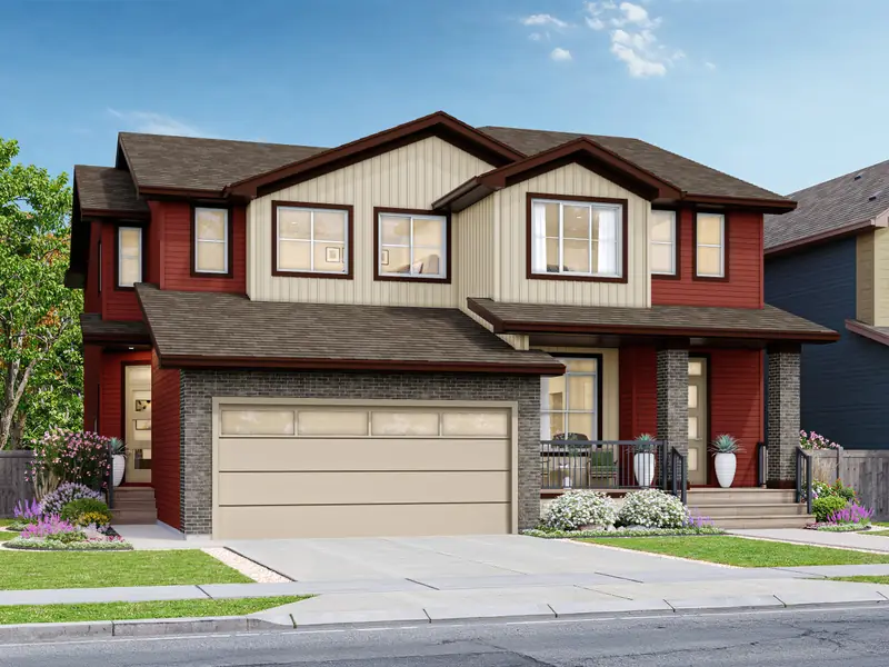 Artist’s rendering — Landon and Talo duplexes in Mattson