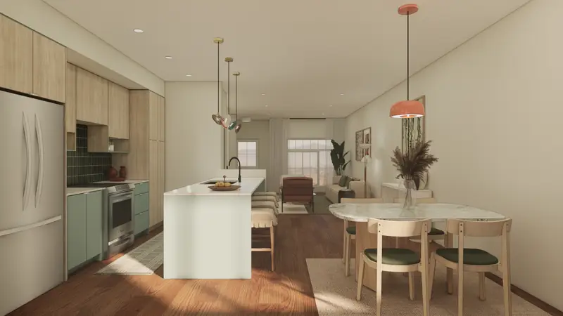 Talo at 2616 62 Street SW — Côte d’Azure palette — designer rendering (Talo), photo 1 of 1