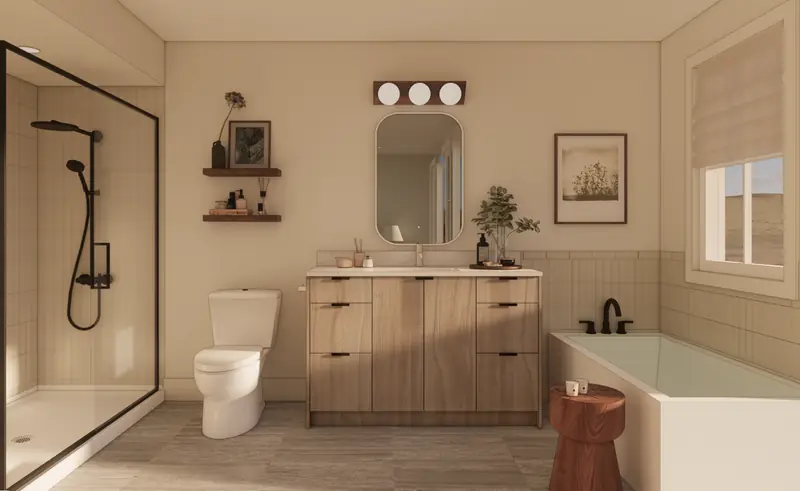 Wild North palette — designer rendering (Sydney)
