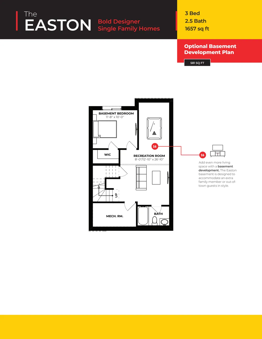 Easton Single Family floor plan — page 4 of 5