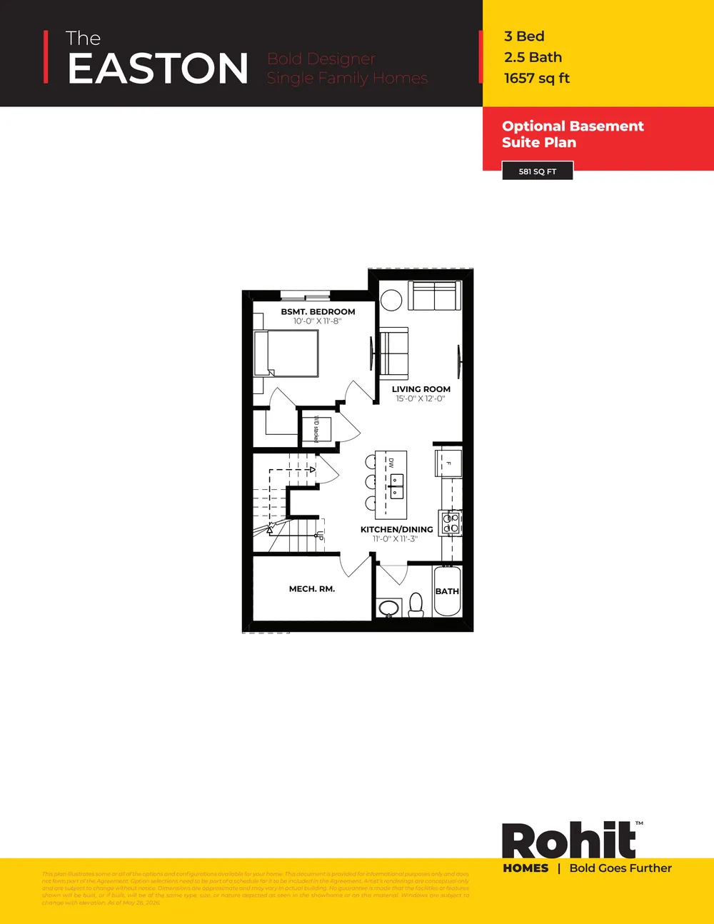Easton Single Family floor plan — page 5 of 5
