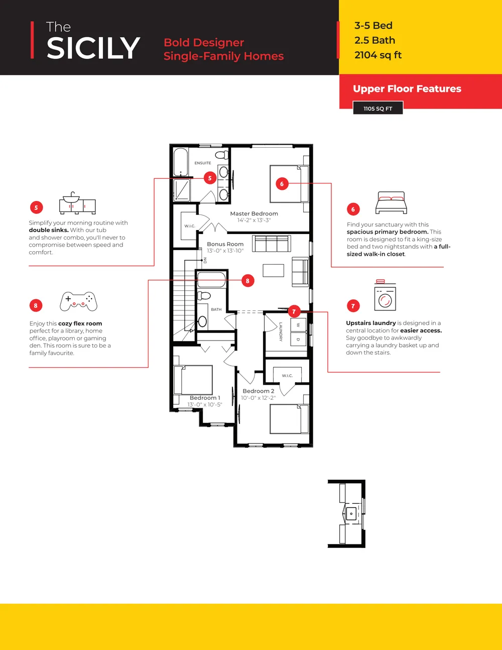 Sicily Single Family floor plan — page 3 of 4