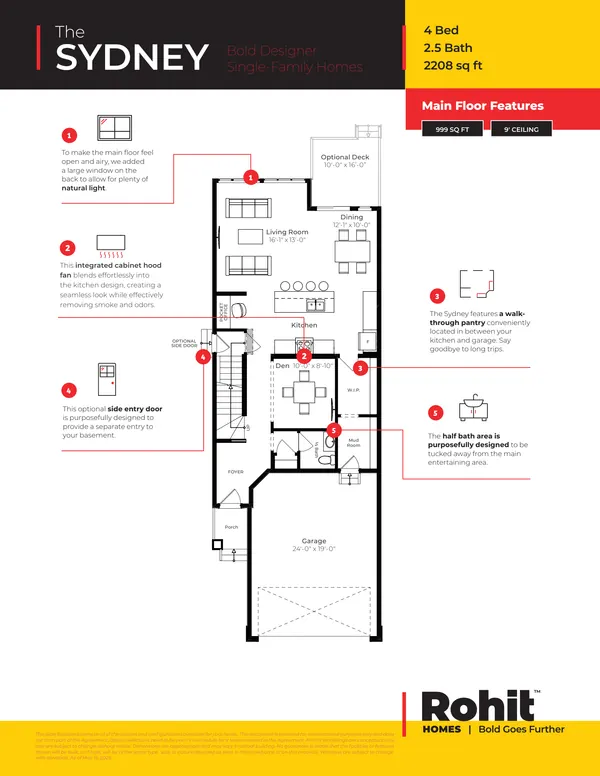 Sydney at 1735 Crossbill Loop NW — Sydney Single Family floor plan — page 2 of 4, photo 10 of 12